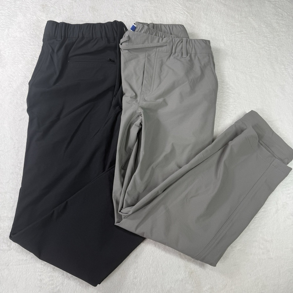 Lot of 2 Peter Manning Everywhere Pant Men 32/34W 28L Ripstop Chino Jogger Tech